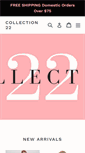 Mobile Screenshot of collection22.com